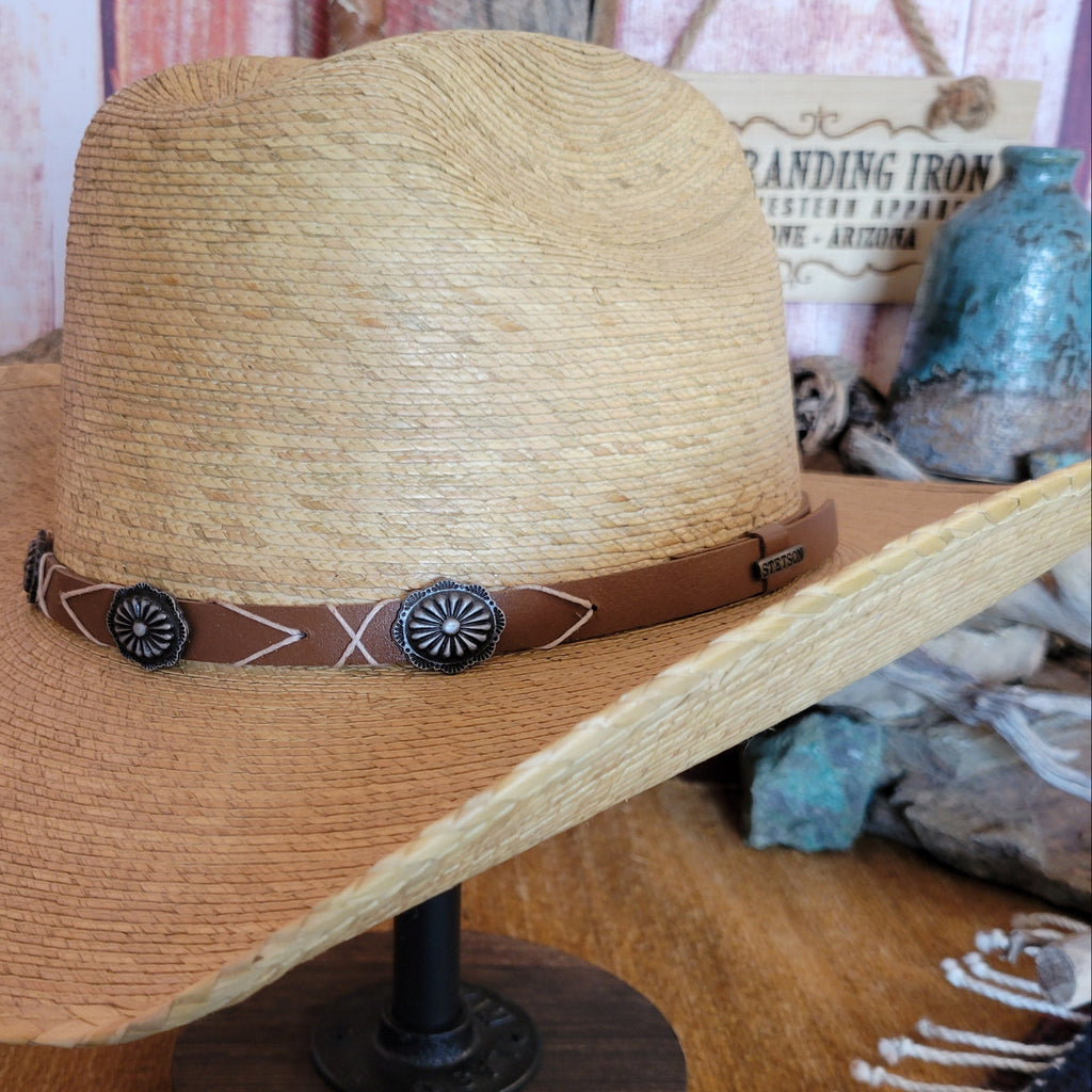 Palm Hat "Cowhand" by Stetson   OSCWHN-7434PT Detailed View