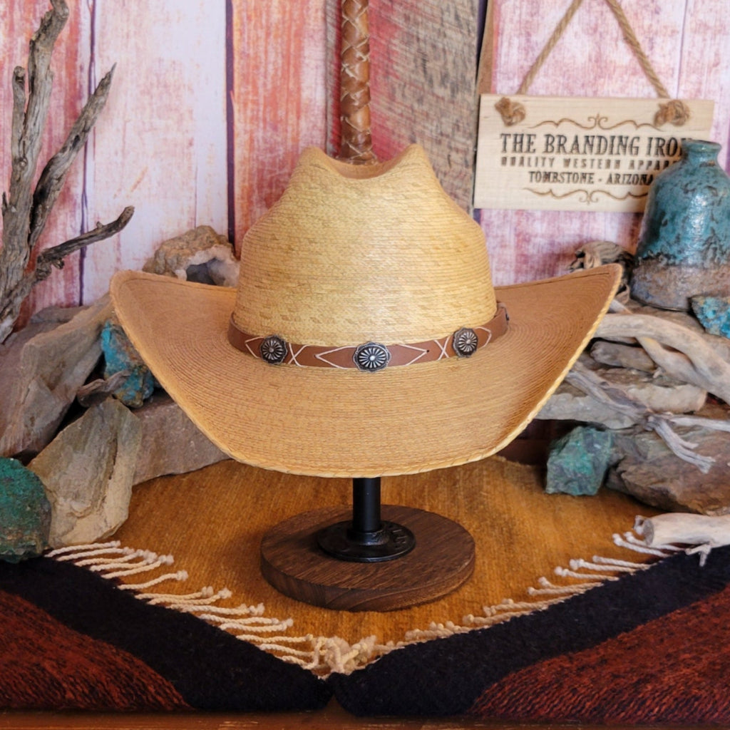 Palm Hat "Cowhand" by Stetson   OSCWHN-7434PT Front View