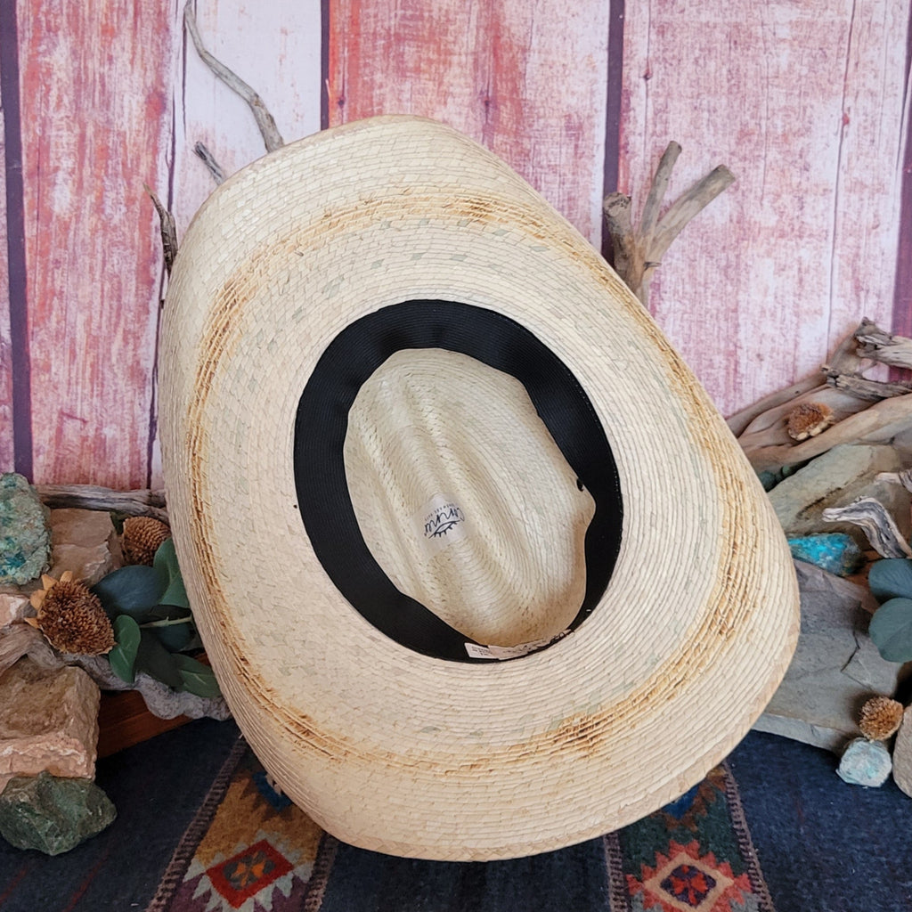 Palm Hat the "Cheyenne Roper" by Conner Hats K1002 Inside View