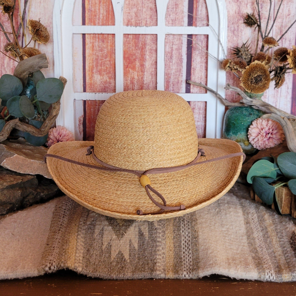 Palm Hat the "Elba" by Scala LR113 Back View1