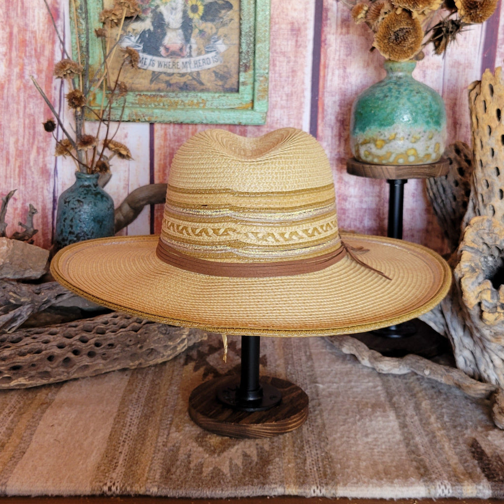 Polyester Blend Hat the "Alento" by Scala LP353 Back View
