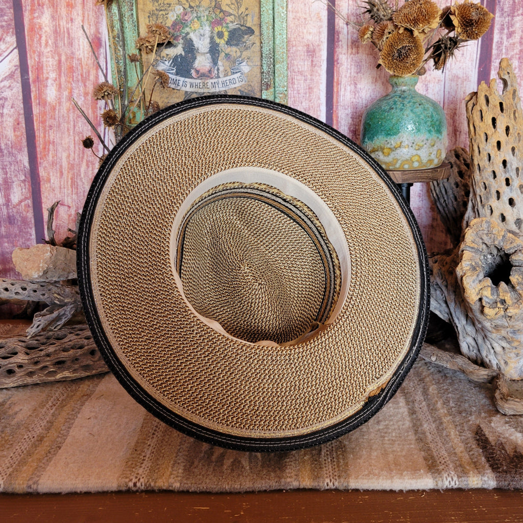 Polyester Blend Hat the "Alento" by Scala LP353 Inside View Dark Brown