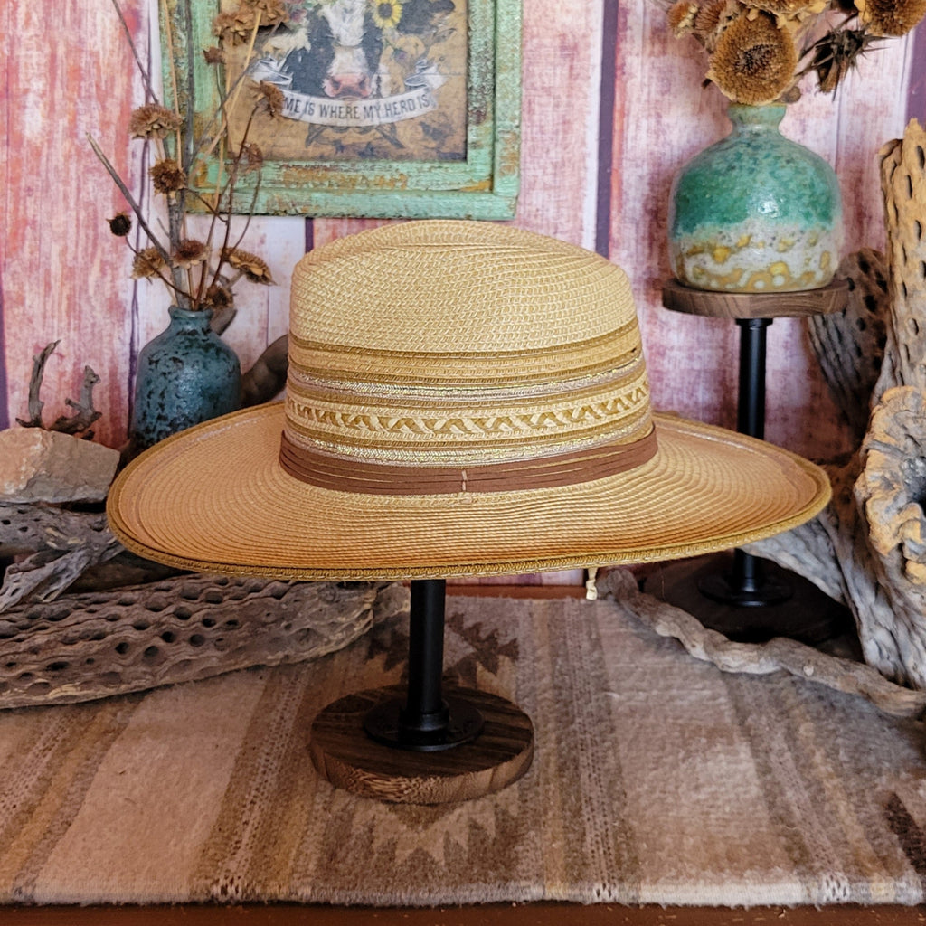 Polyester Blend Hat the "Alento" by Scala LP353 Side View