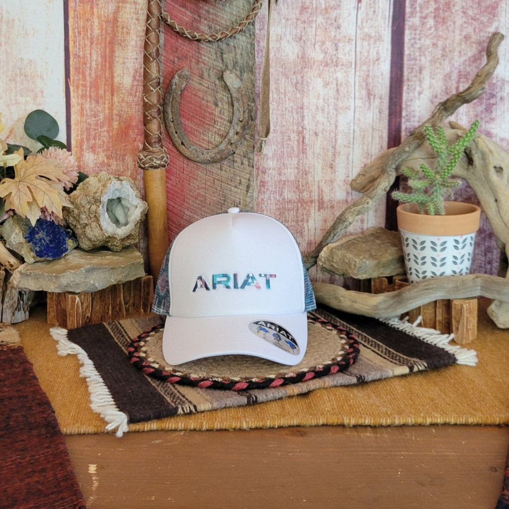 Ponyflo Trucker Hat by Ariat A300089605 Front View