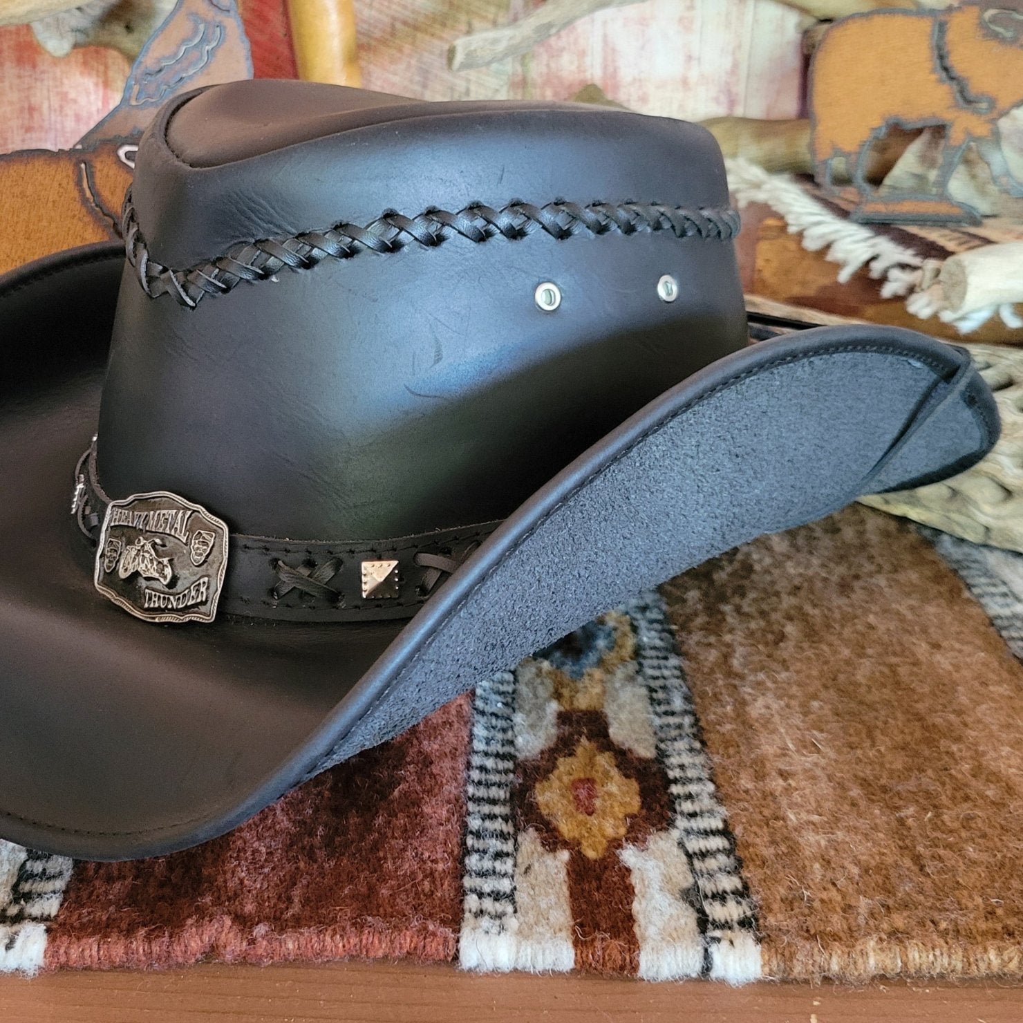 Shapeable Leather Hat 