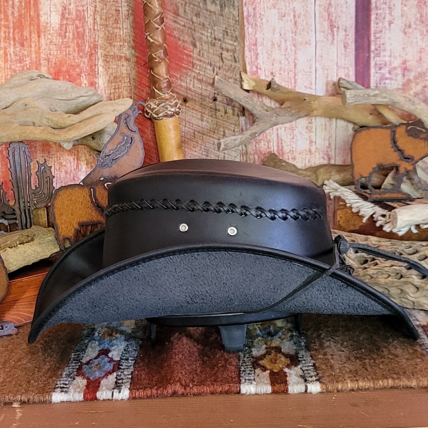 Shapeable Leather Hat, the Shapeable Leather Hat, the