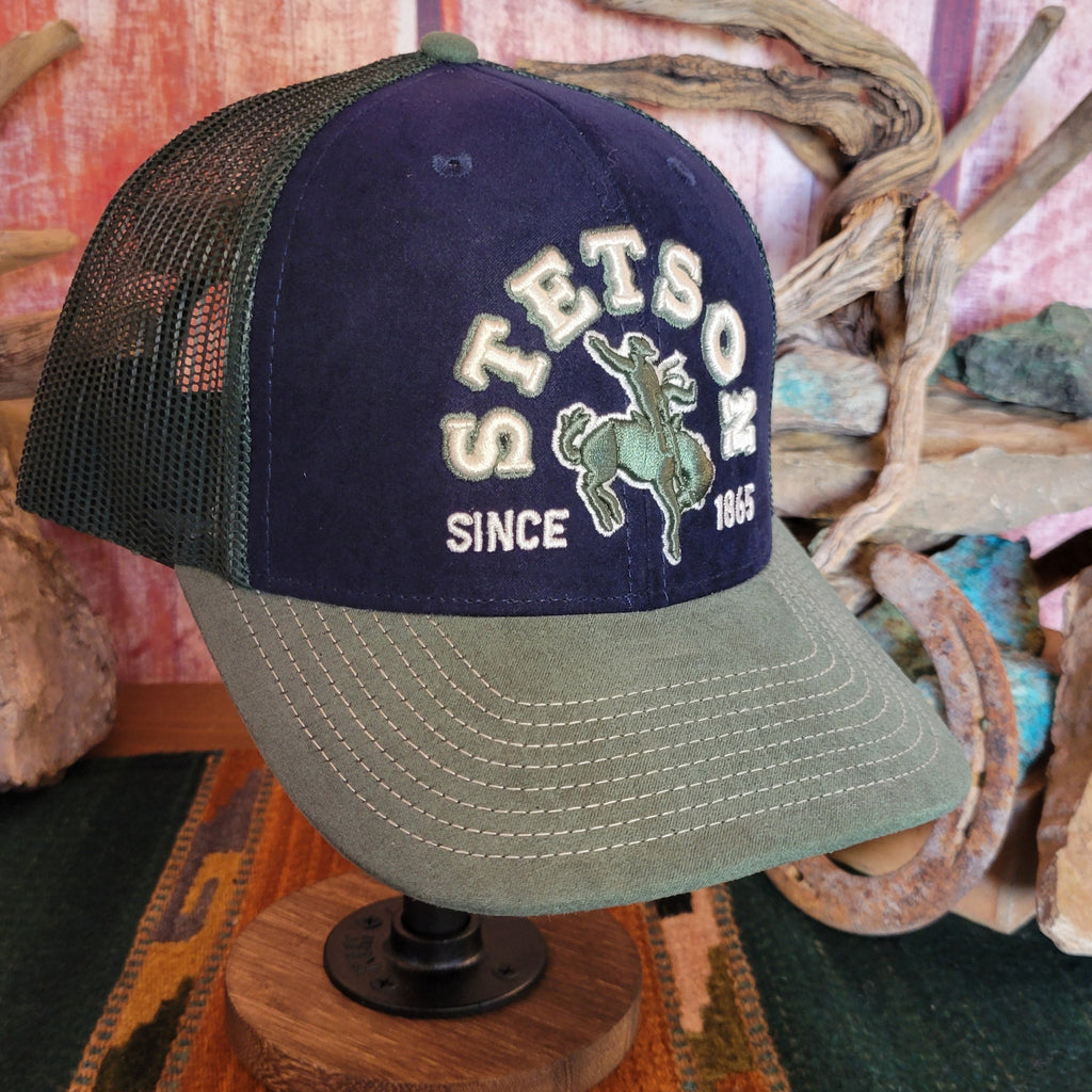 Trucker Call Bronco Rider by Stetson 07-077-0102-0112 Detailed View