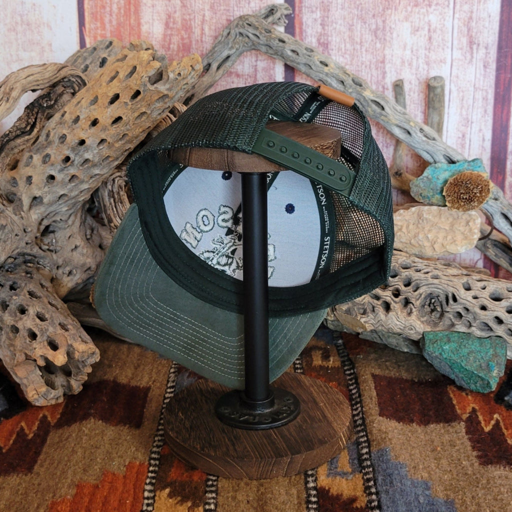 Trucker Cap "Bronco Rider" by Stetson 0707701020112BU Back View