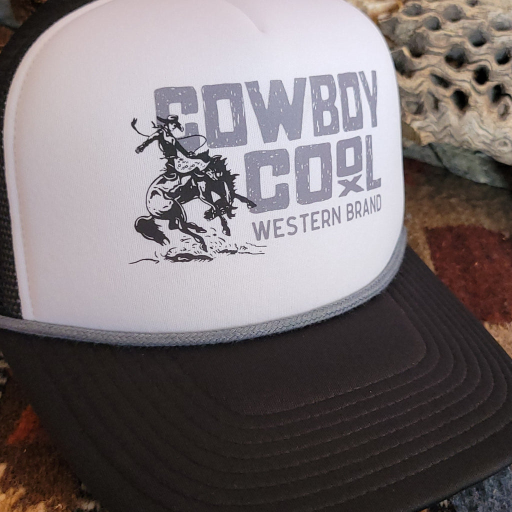 Trucker Cap "Buckaroo Showdown" by Cowboy Cool H765-516 Detailed View