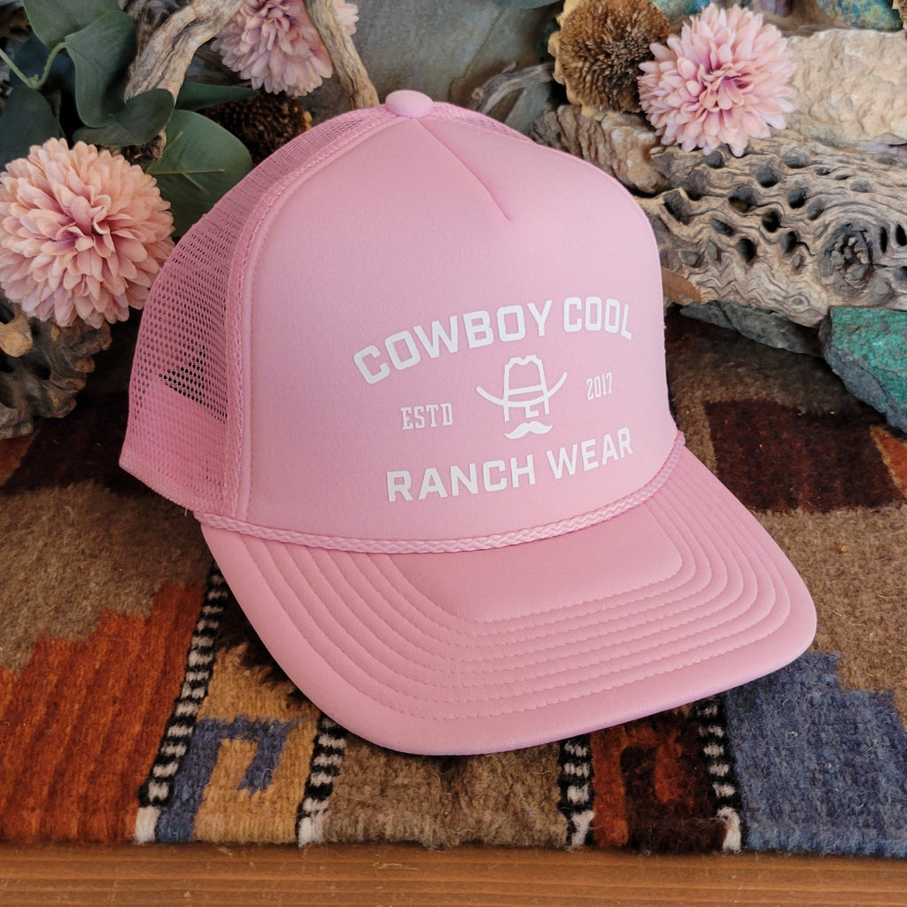 Trucker Cap "Ranch Hand" by Cowboy Cool H722-603 Front Side View