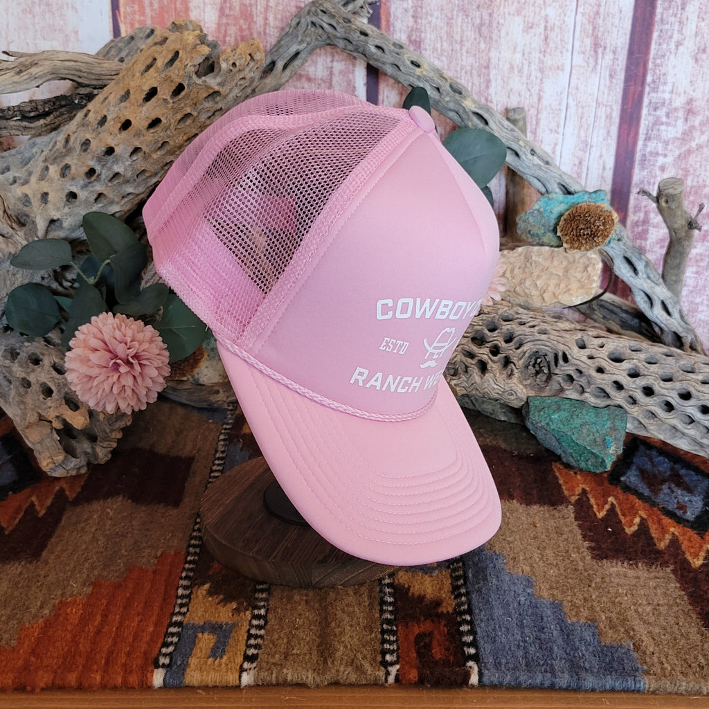 Trucker Cap "Ranch Hand" by Cowboy Cool H722-603 Side View