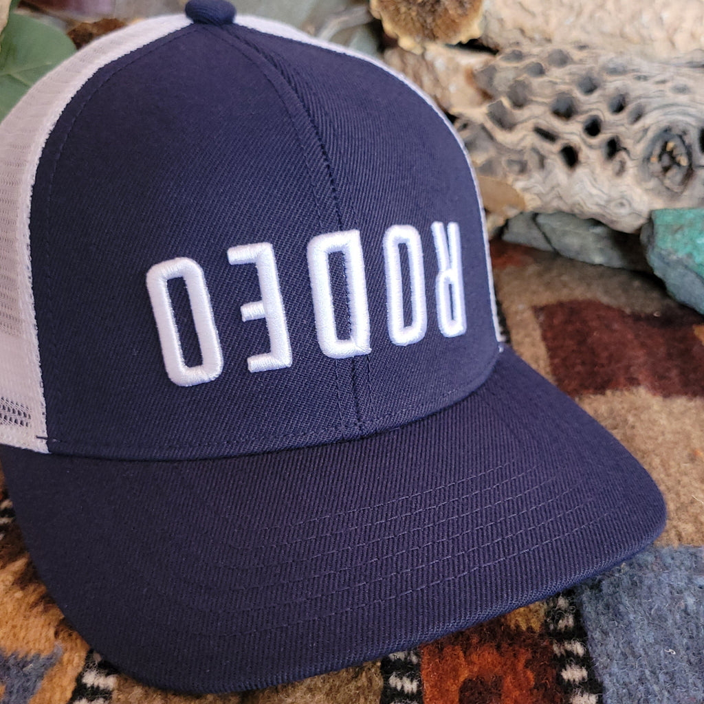 Trucker Cap "Rodeo" by Cowboy Cool H785-633/H790-501 Detailed View Blue
