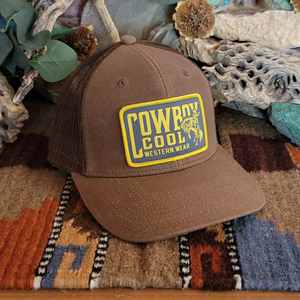 Trucker Cap "Roughrider" by Cowboy Cool H716 Front Side View