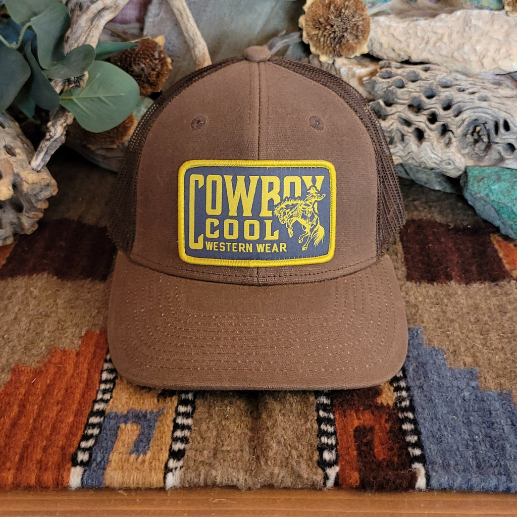 Trucker Cap "Roughrider" by Cowboy Cool H716 Front View