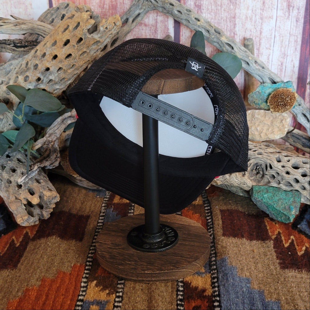 Trucker Cap "Whiskey Club" by Cowboy Cool H770-516 Back View