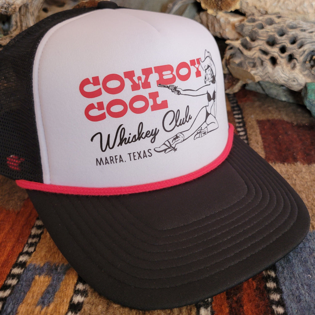Trucker Cap "Whiskey Club" by Cowboy Cool H770-516 Detailed View
