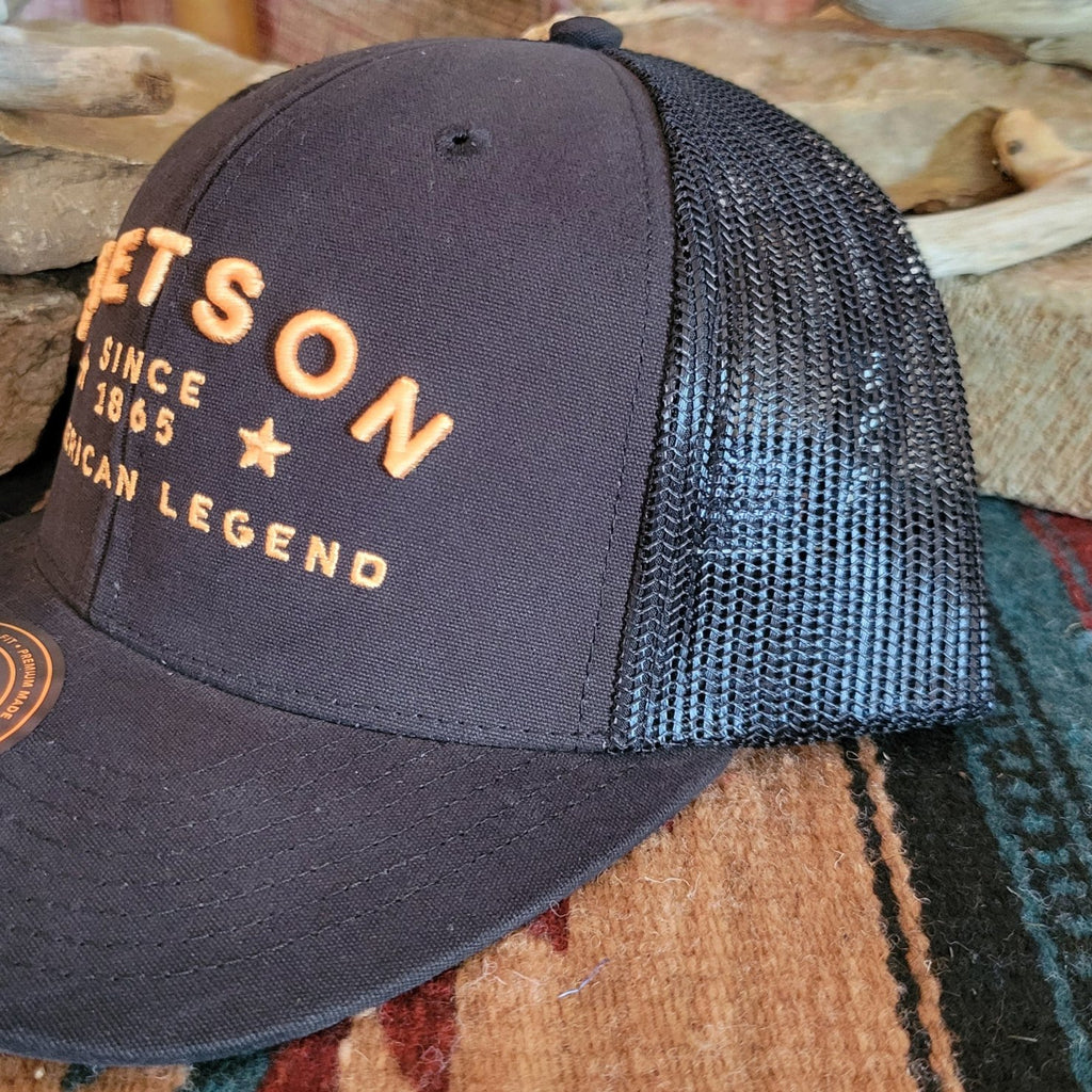 Trucker Caps "American Legend" by Stetson Detailed View