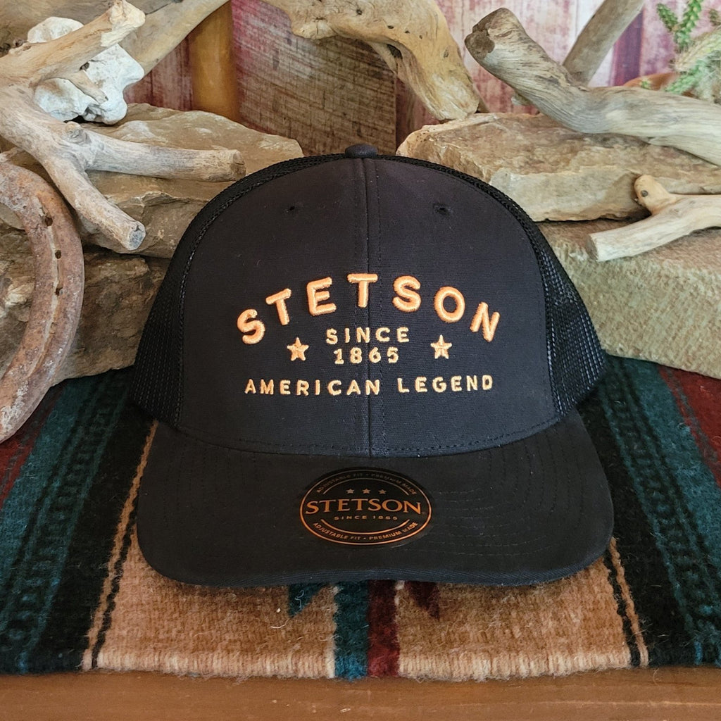 Trucker Caps "American Legend" by Stetson Front View