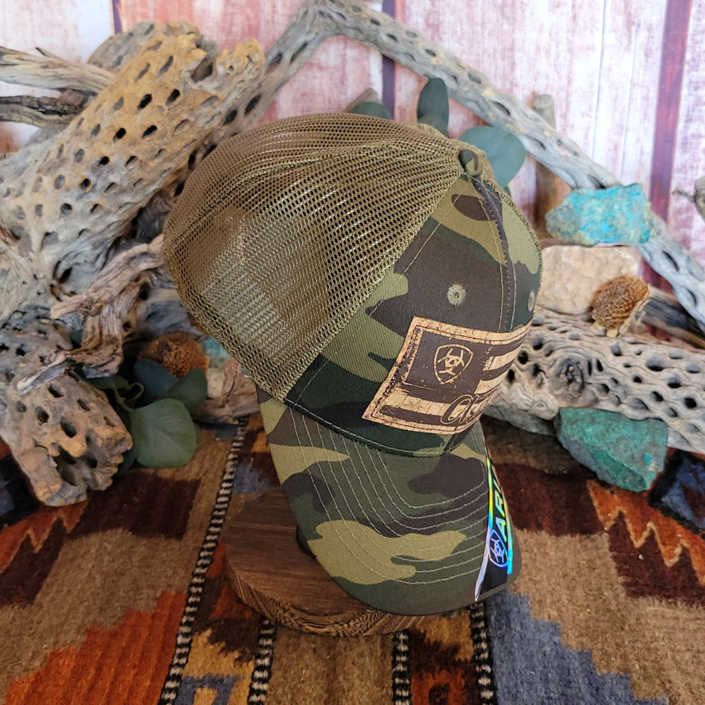 Trucker Caps Ariat Camo Patch by Ariat A3000160222 Side View2