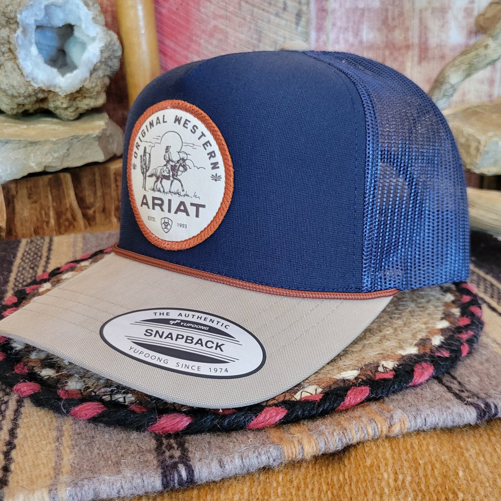 Trucker "Original Western" Cap by Ariat A300089103 Detailed View 2