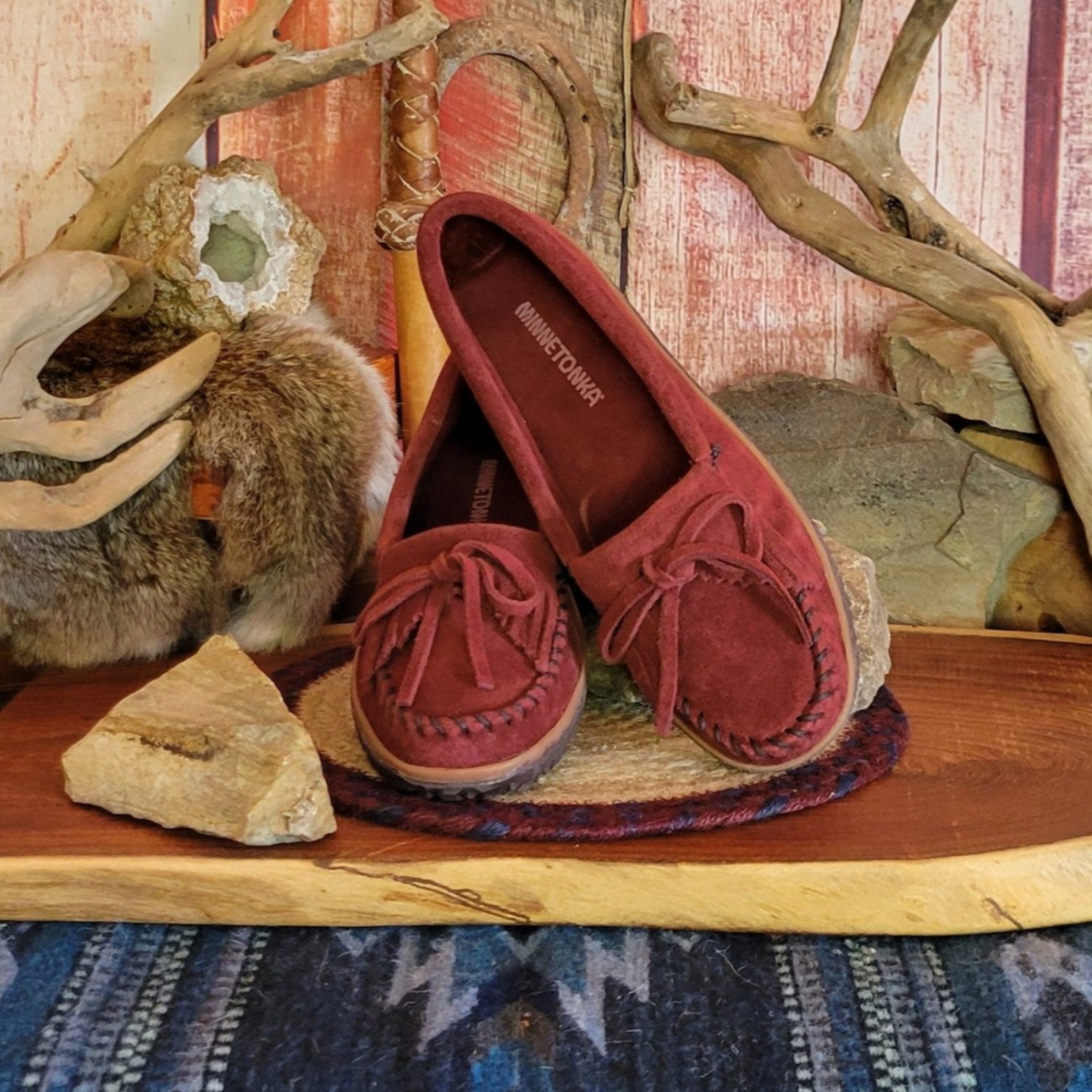 Minnetonka loafers womens clearance