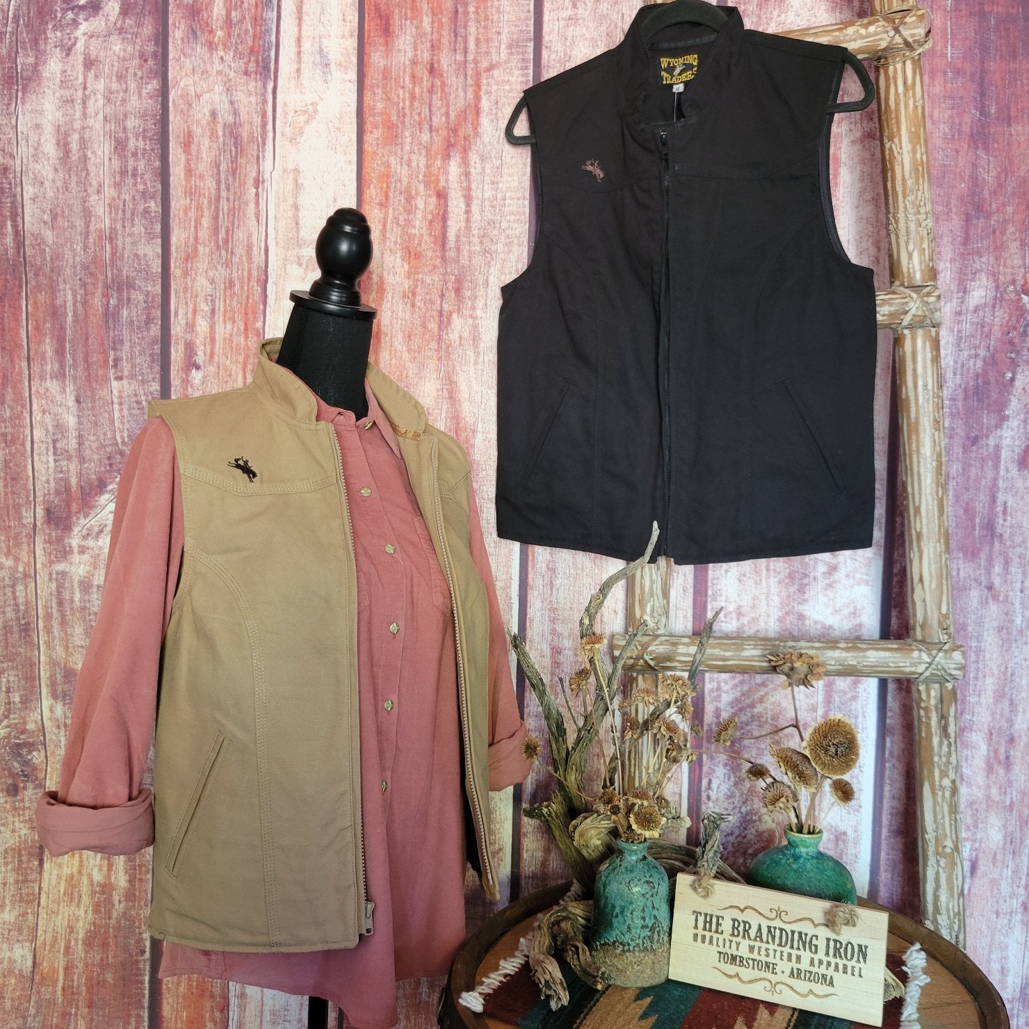 Wyoming traders vest womens on sale
