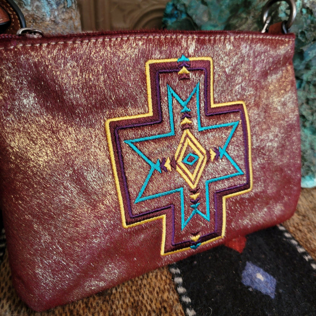 A close-up of the vibrant design on the front.