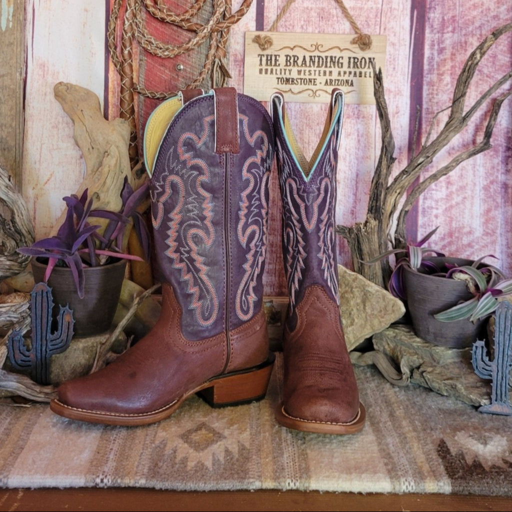 Women's Goat Leather Boot "Breaking News" FN4123 Front Side View