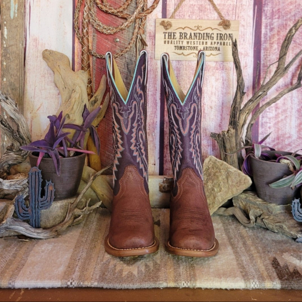 Women's Goat Leather Boot "Breaking News" FN4123 Front View