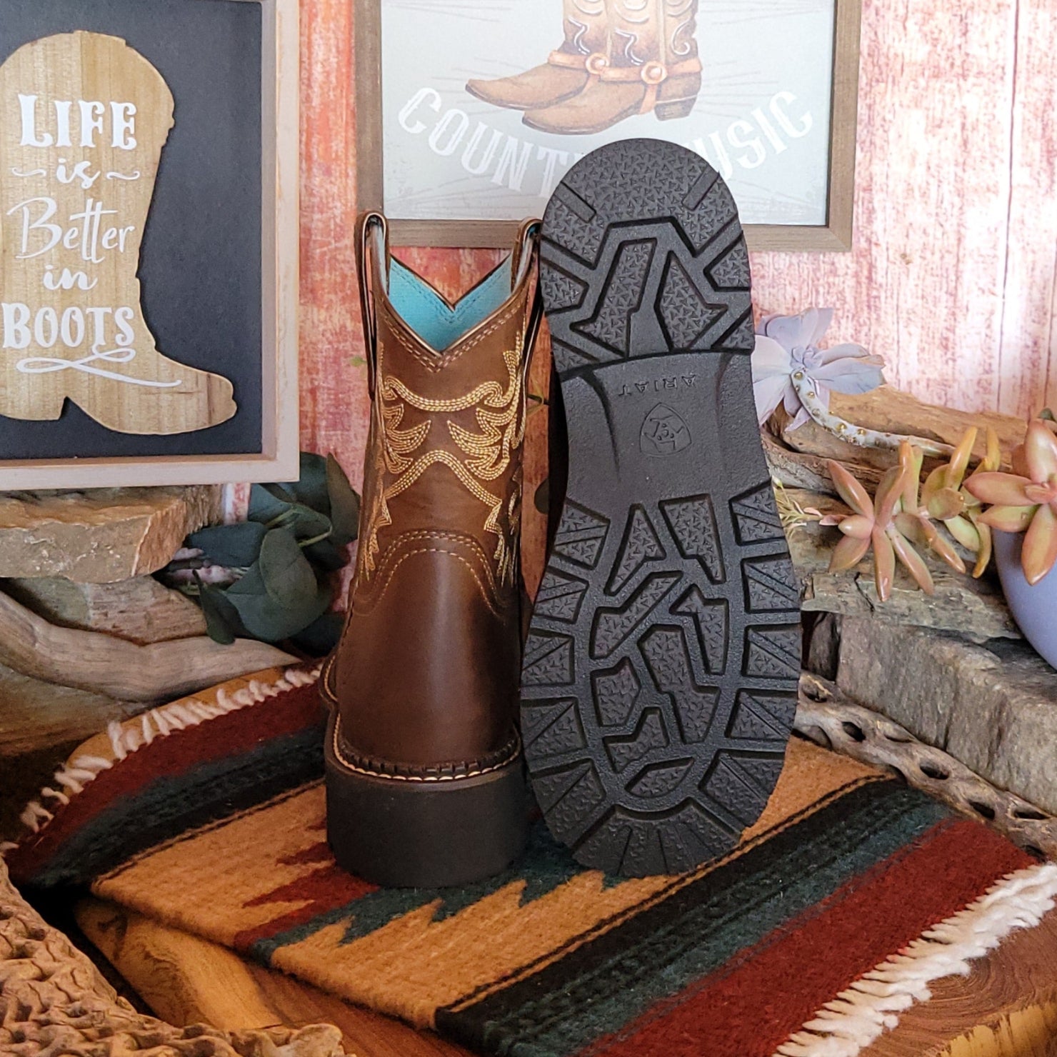 Women's Leather FatBaby Boots 