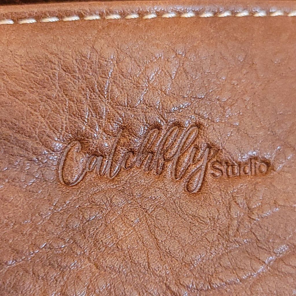 Women's Multi Colored Striped Concealed Carry Tote by Catchfly 2510170531 Detailed Brand Logo