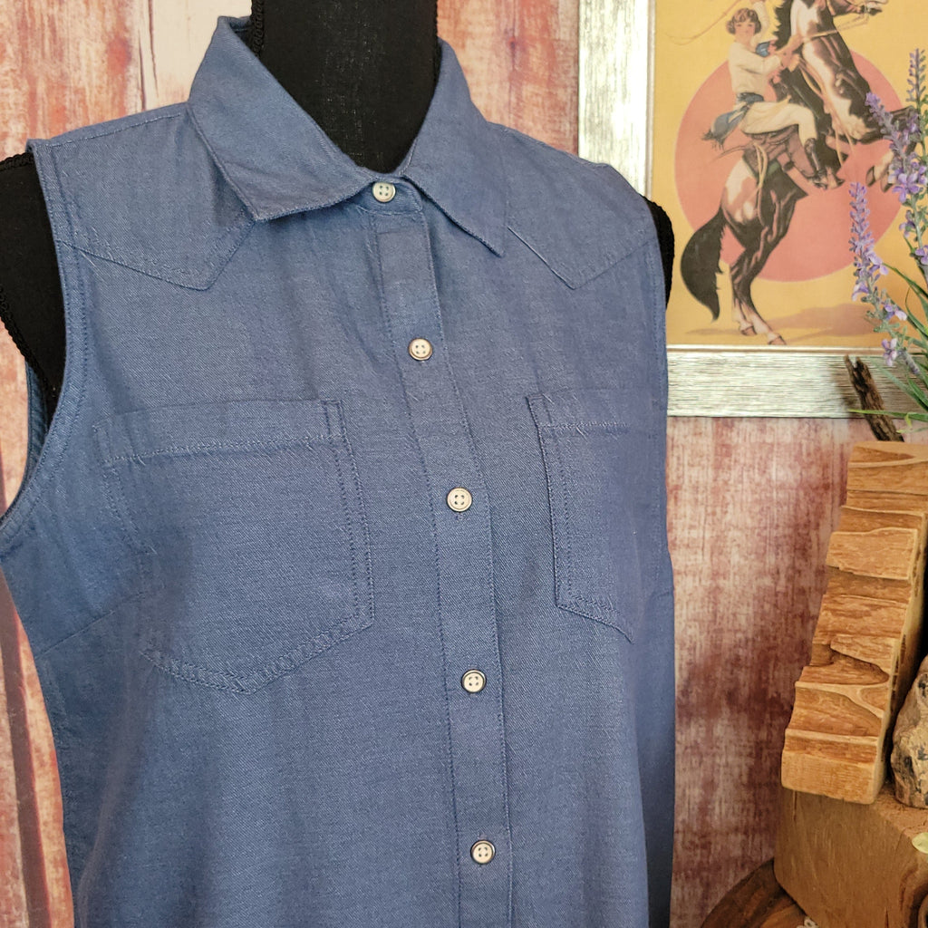 Women's Sleeveless Top "Billie Jean" by Ariat 10058854 Detailed View
