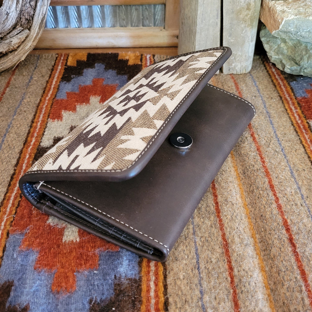 Women's Southwestern Embroidered Wallet "Tessa" by Nocona Open View