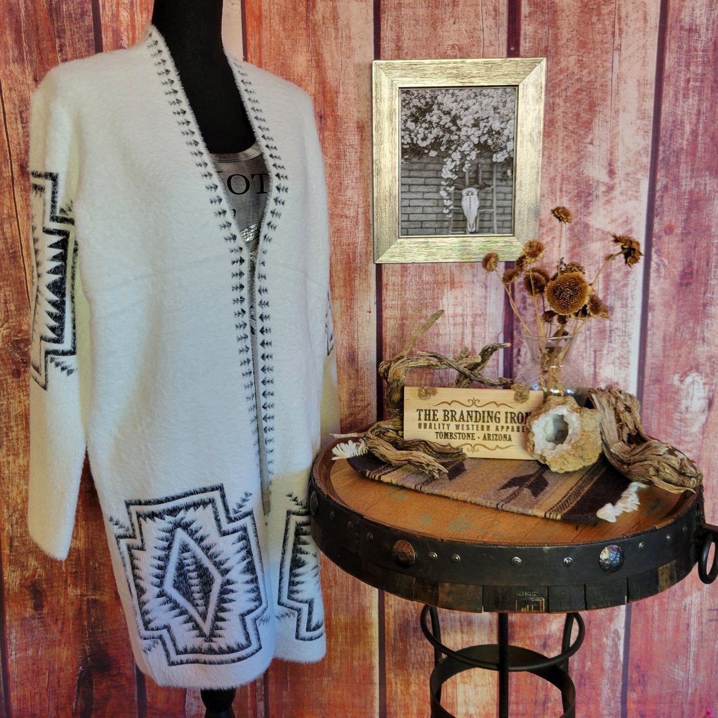 Women s Southwestern Cardigan Jamie by Venario Inc. The Branding Iron Tombstone AZ