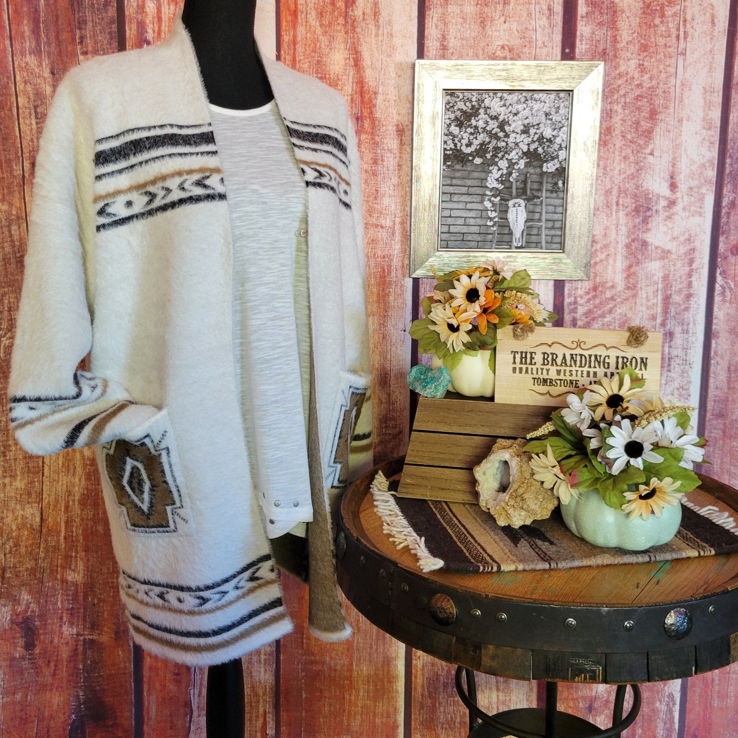 Southwestern cardigan womens shop