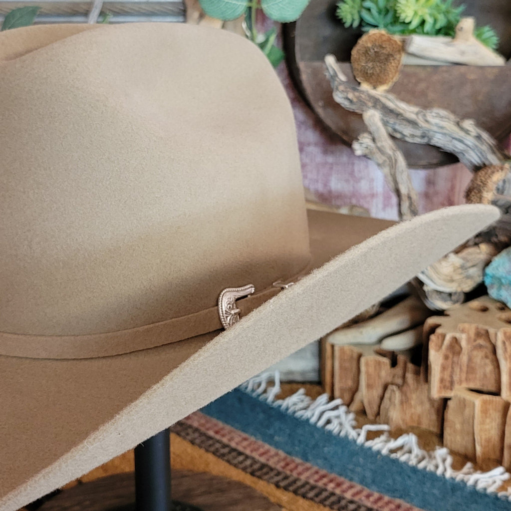 Wool and Fur Blend Hat "Lightning" by Bailey W0604A Detailed View Fawn
