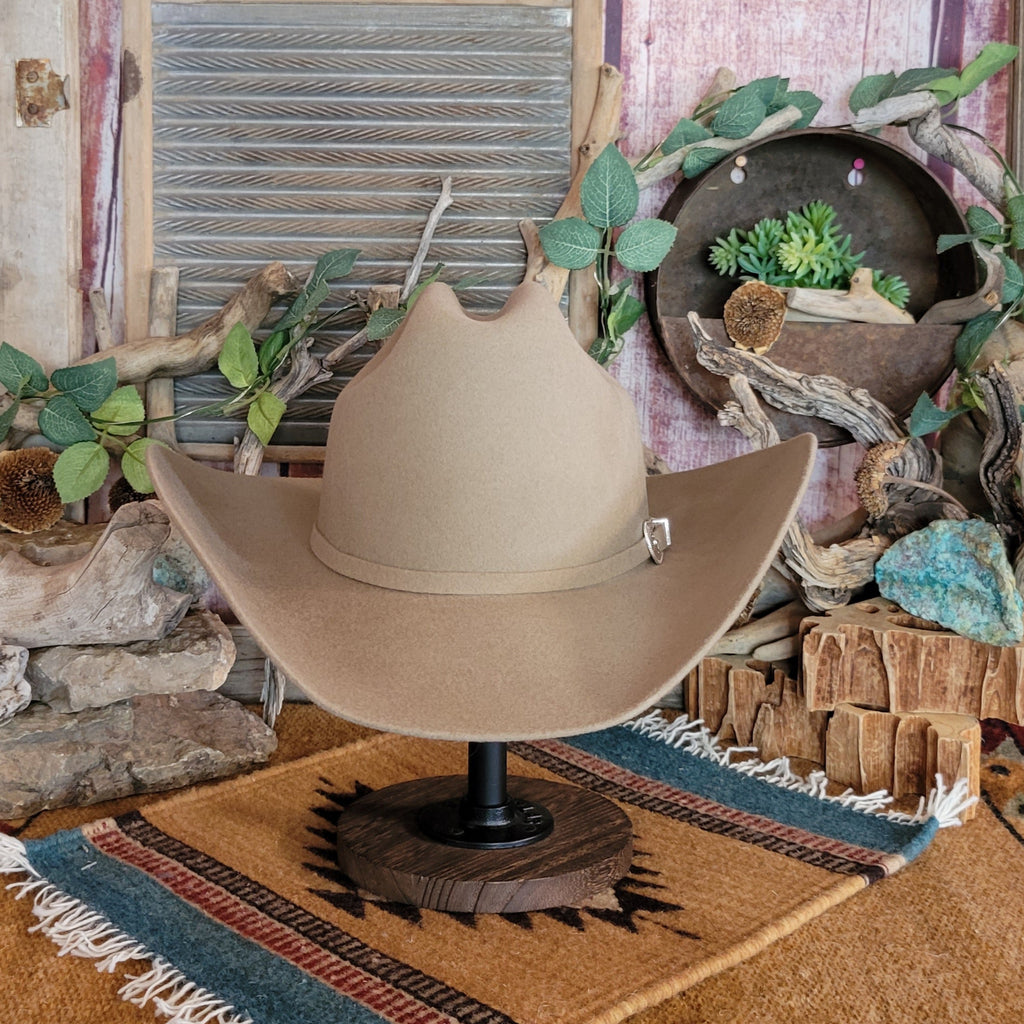 Wool and Fur Blend Hat "Lightning" by Bailey W0604A Front View Fawn