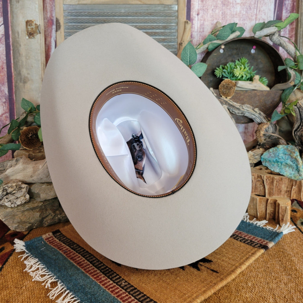 Wool and Fur Blend Hat "Lightning" by Bailey W0604A Inside View Silverbelly 