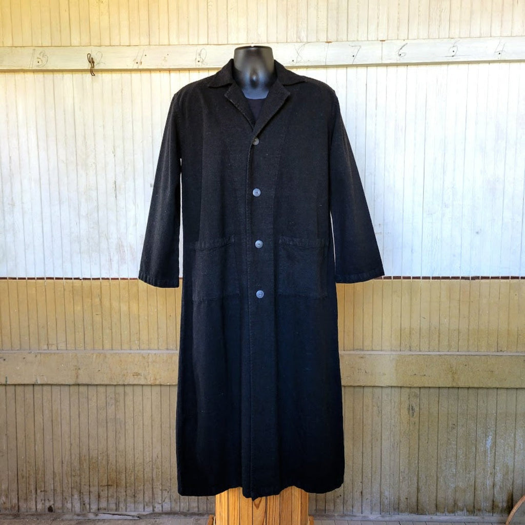 Western Duster the "Jesse James" Duster by Frontier Classics Front View