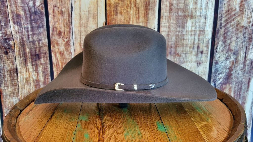 3X Wool Hat “Denton II” by Justin Hats Side View