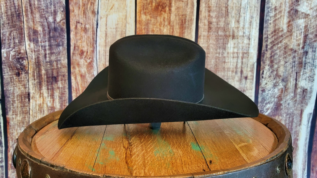 3X Wool Hat, the “Bankston” by Resistol  Side View