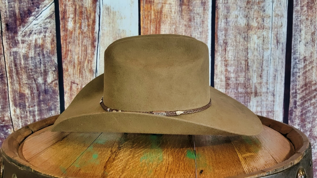 4X Wool Cowboy/Cowgirl Hat, the "Gholson" by Bullhide  Side View