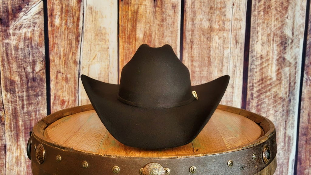 4X Wool Cowboy/Cowgirl Hat, the "Kingman" by Bullhide Front View