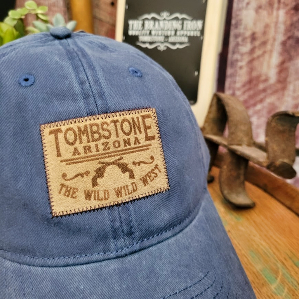 Baseball Cap the "Tombstone Arizona, The Wild Wild West" by The GameLogo View