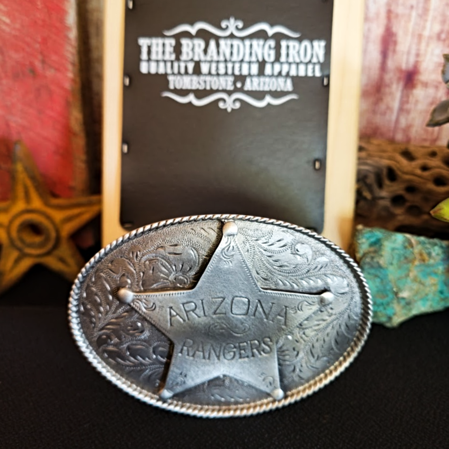 BeltBuckle_ArizonaRangers_byCo  display picture 1
