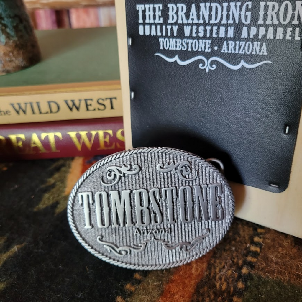 Belt Buckle the "Tombstone Arizona" by Colorado Silver Star 