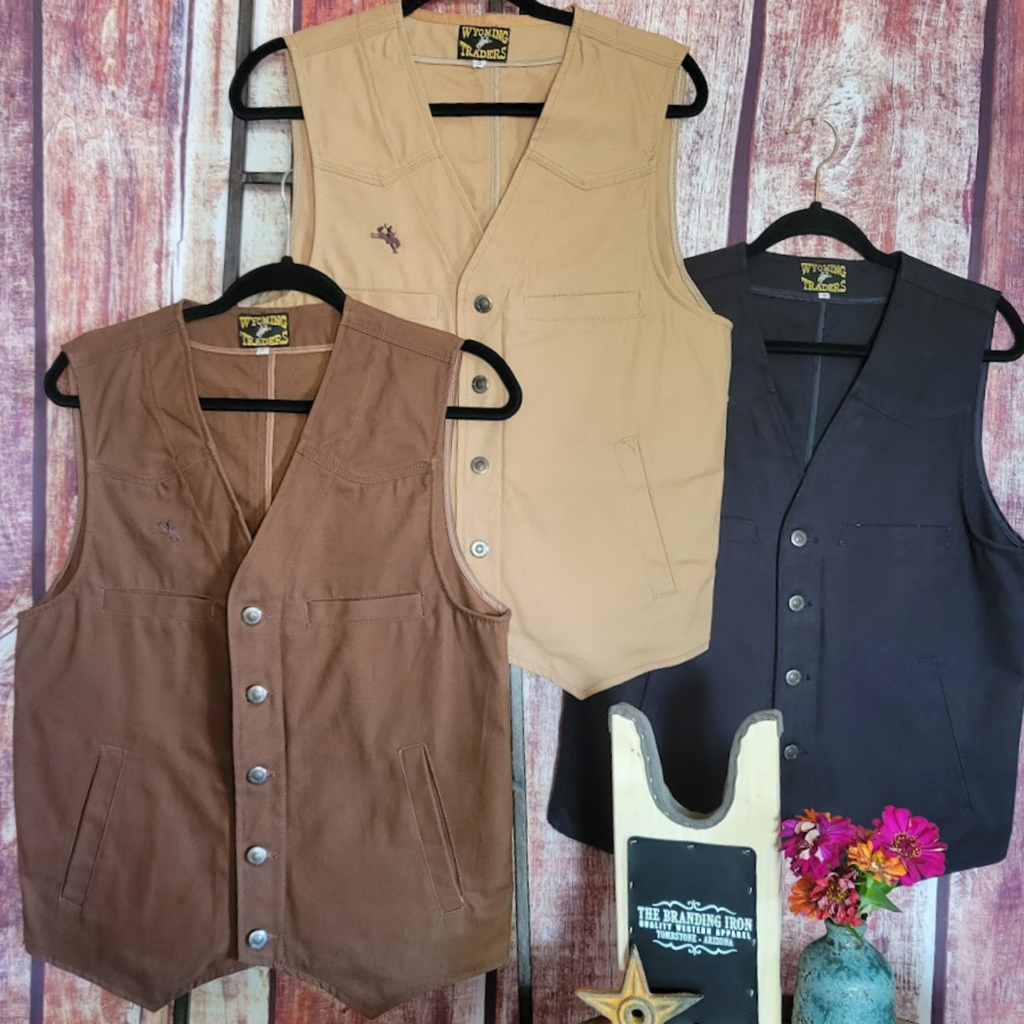 Concealment Carry Vest, the "Texas" by Wyoming Traders Group View