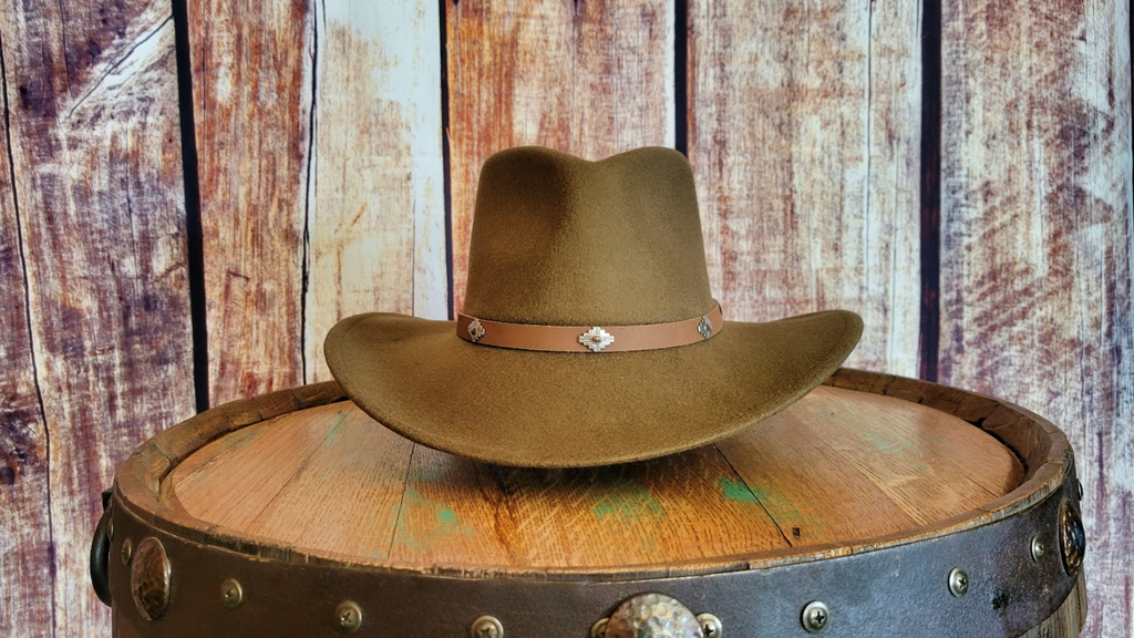 Crushable Hat, the "Acorn" by Black Creek  Front View