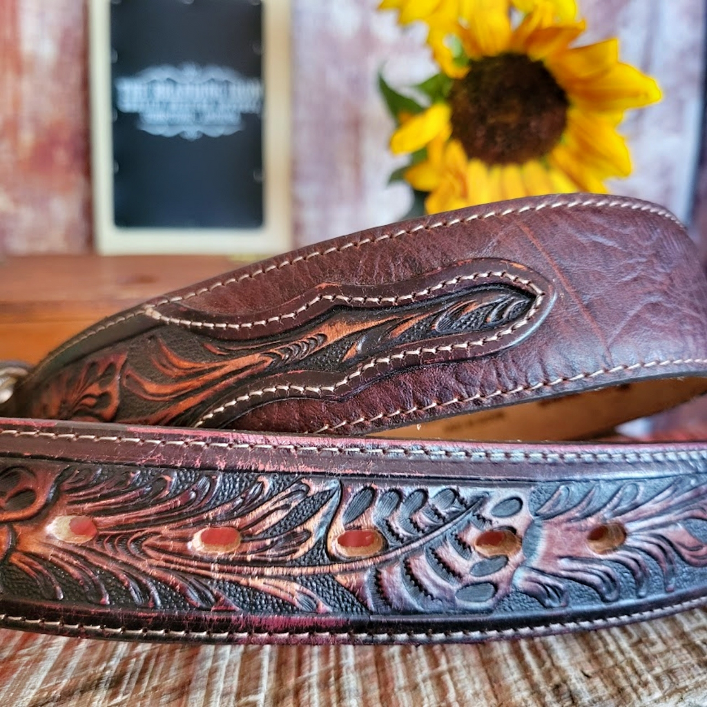   Leather Belt "Montana" by Justin  Belt View