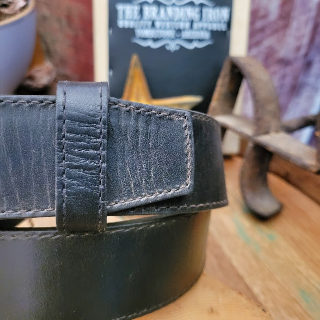 Leather Belt, the "Bomber" by Justin  Belt View